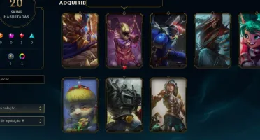 Conta Lol. Tudo negociável