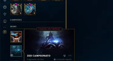 Conta Lol. Tudo negociável