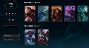Conta Lol. Tudo negociável
