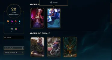 Conta Lol. Tudo negociável