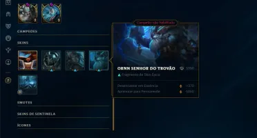 Conta Lol. Tudo negociável