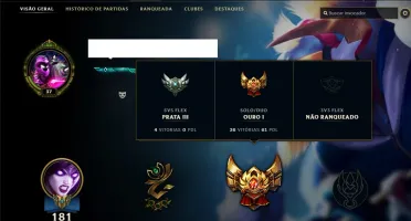 Conta Lol. Tudo negociável
