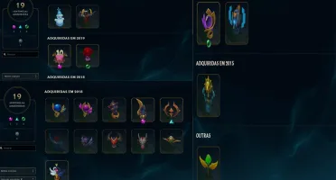 Conta de lol de 2014 ( Está na MD10) (Última season plat3)