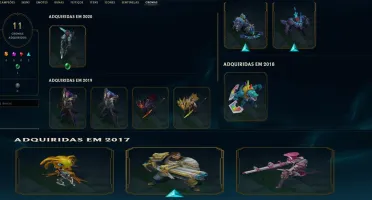 Conta de lol de 2014 ( Está na MD10) (Última season plat3)