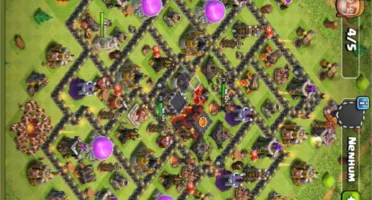 Clash Of clans CV 10 quase full