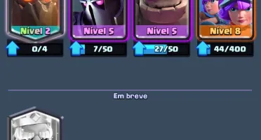 Conta Clash Royale (nv11, Arena Desafiante ||, 12 Lendárias)