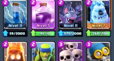 Conta Clash Royale (nv11, Arena Desafiante ||, 12 Lendárias)