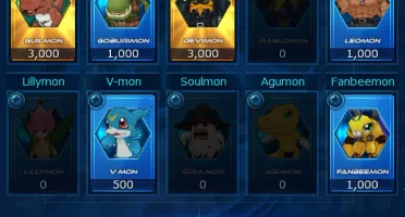 Conta Mid Game Nadmo Omegamon