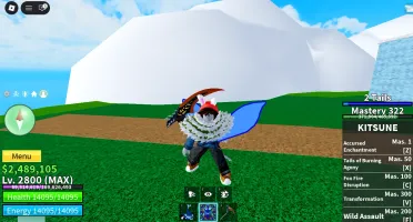 Conta Blox Fruits Lvl 2800 Max