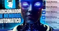 🤖 Robô De Encher Grupos No Telegram o mais top