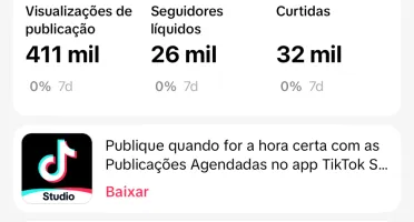 Conta no tiktok 26k seguidores Tiktokshop + Monetização