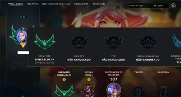 Esmeralda 4 com 60 Champs e 22 Skins