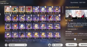 Conta de honkai star rail ar 65