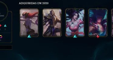 CONTA LEAGUE OF LEGENDS / MAIN SUP / PLATINA