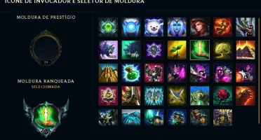 CONTA LEAGUE OF LEGENDS / MAIN SUP / PLATINA