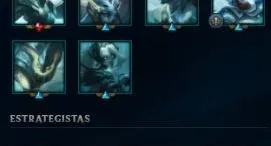 Conta LoL; Gold; Skins