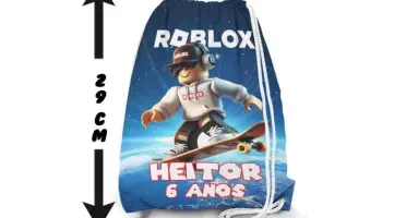 Saquinho personalizado ROBLOX