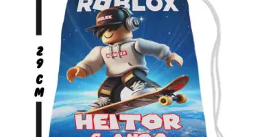 Saquinho personalizado ROBLOX