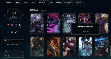 Conta de LoL ( PRECINHO PRA HOJE)