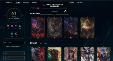 Conta de LoL ( PRECINHO PRA HOJE)