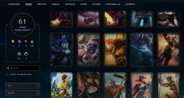 Conta de LoL ( PRECINHO PRA HOJE)