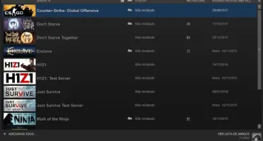 Vendo Conta Steam - Com CSGO, PUBG, H1Z1 + 7 jogos