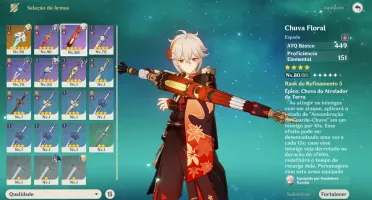 Conta Genshin AR56