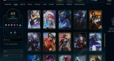 CONTA LEAGUE OF LEGENDS MELHOR PREÇO NA DFG
