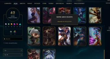 CONTA LEAGUE OF LEGENDS MELHOR PREÇO NA DFG