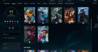 CONTA LEAGUE OF LEGENDS MELHOR PREÇO NA DFG