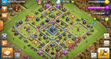 CV12 quase Full | Clash Royale Arena Lendária