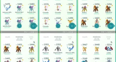 Conta de Pokémon GO