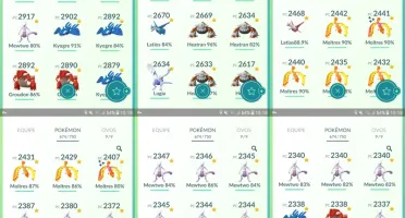 Conta de Pokémon GO