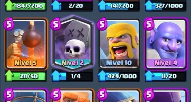 Conta Clash Royale lv 10 com diversas lendárias lv 2