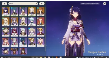 AR 45 - Raiden, Childe, Albedo e Espinha Celestial