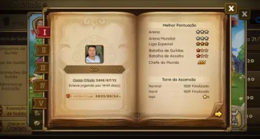Conta Summonres Wars TOP