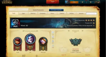 CONTA UNRANKED LV 30 / 1 º MD10 = 1/4 / 2 PAG DE RUNAS