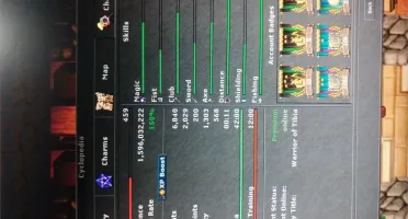 Druid 267 Ferobra / Knight 459 Belobra