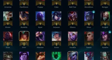 Conta League Of Legends 46 Skin