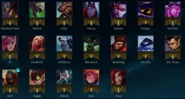 Conta League Of Legends 46 Skin