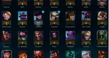 Conta League Of Legends 46 Skin