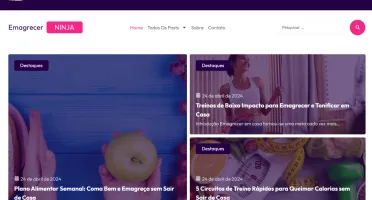 Template Blog Adsense 2024 - Wordpress + Elementor