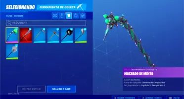 Fortnite todos passe desde s4 + salve mundo + picareta minty