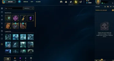Conta de LoL Ouro 1 Season 9