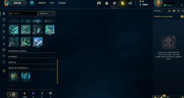 Conta de LoL Ouro 1 Season 9