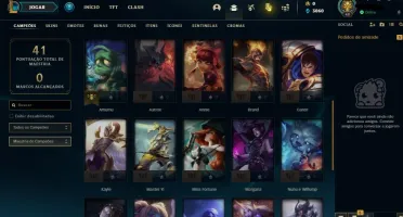 Conta de LoL Ouro 1 Season 9