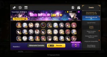 Conta epic seven - Promoção de ano novo