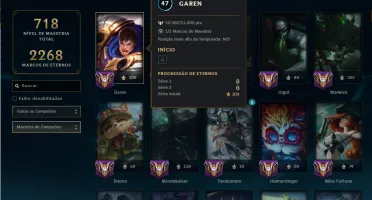 Conta Lol 100% Segura Full Acesso| Skins 178 | Nvl 586 