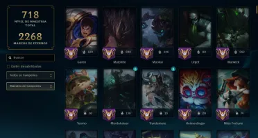 Conta Lol 100% Segura Full Acesso| Skins 178 | Nvl 586 