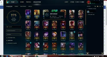 CONTA DIAMANTE 4 LOL